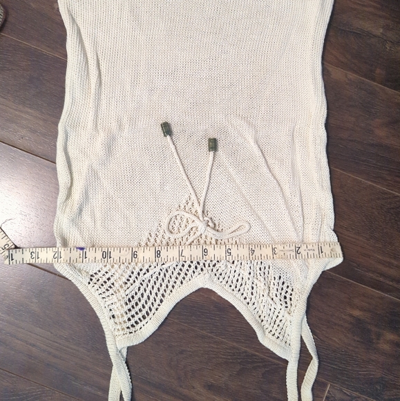 Beautiful Hand knit cotton tank - Picture 1 of 2
